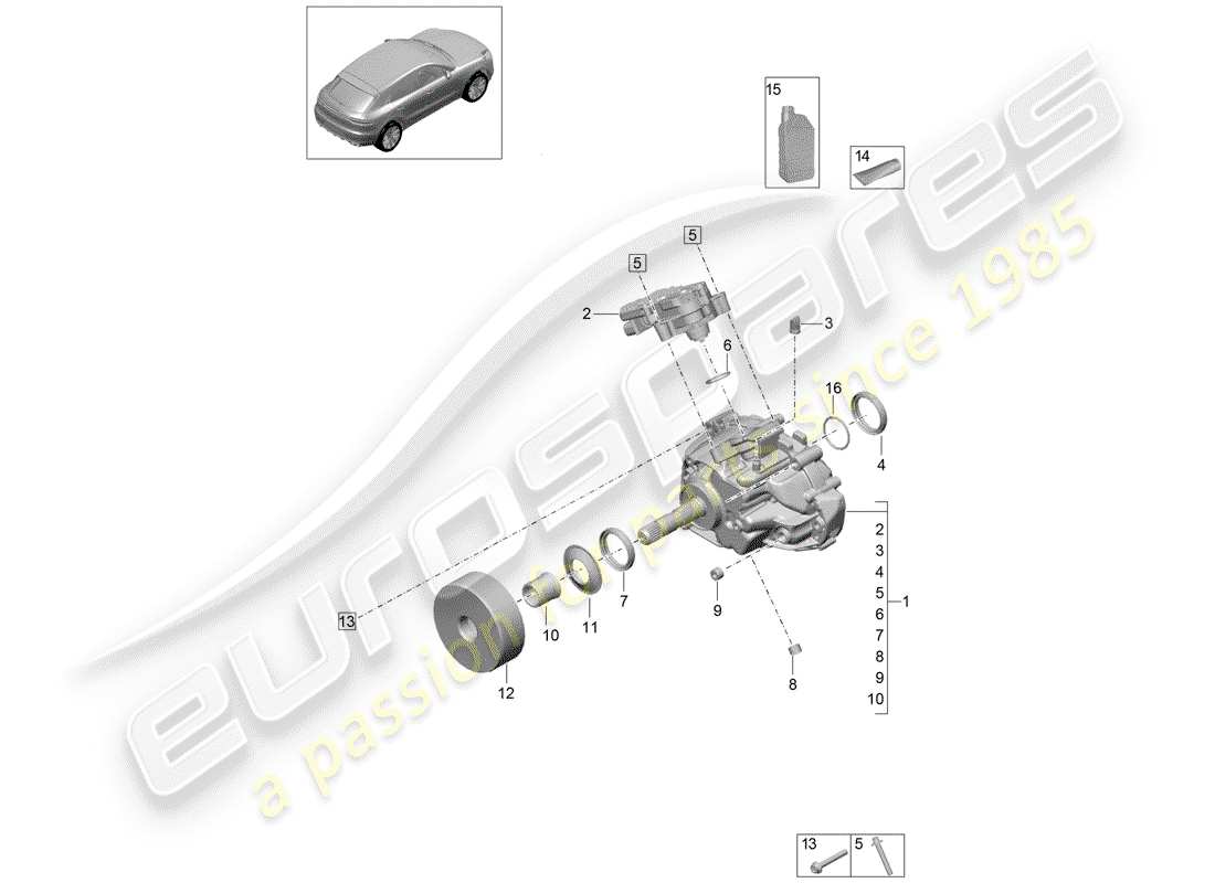 part diagram containing part number 95834150200