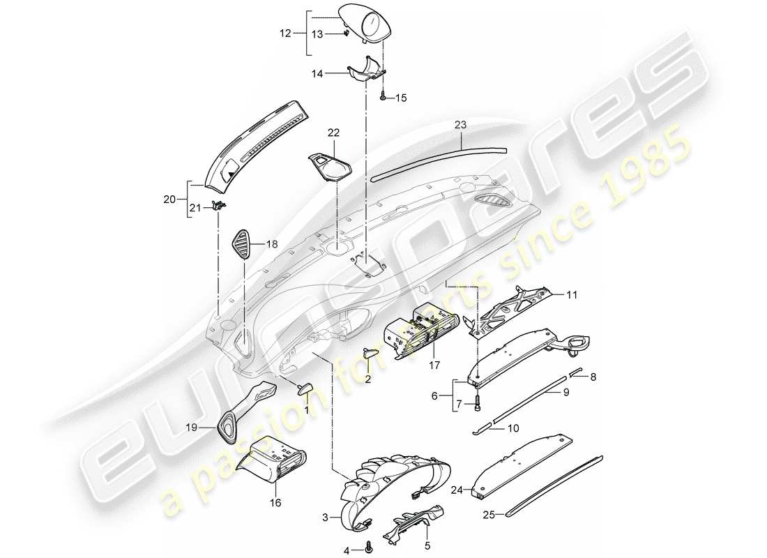 part diagram containing part number 99755299501