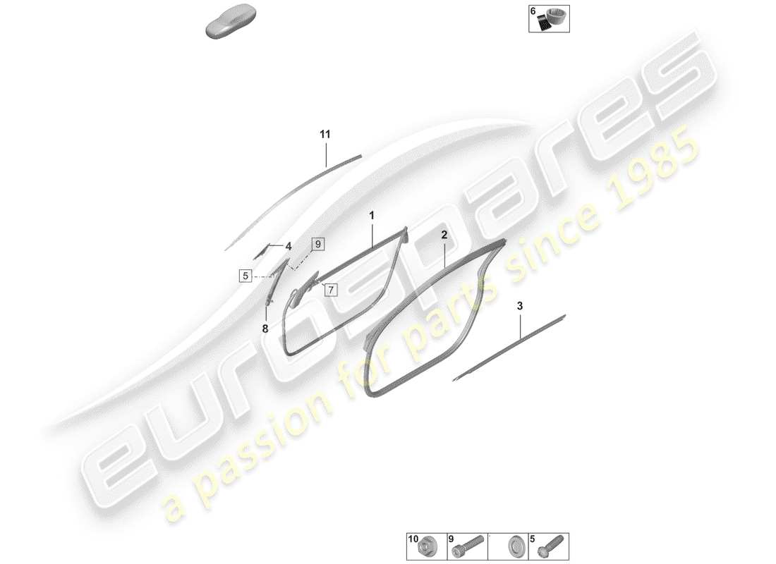 part diagram containing part number n 10456201