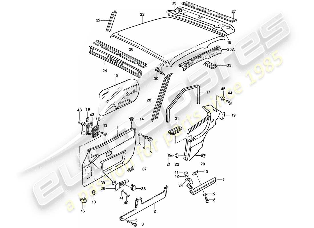 part diagram containing part number 94455505400