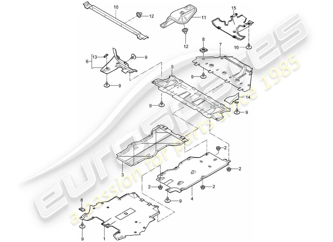 part diagram containing part number 99750434403