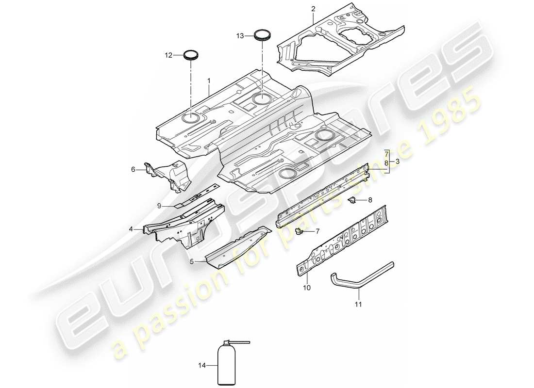 part diagram containing part number 99750148200