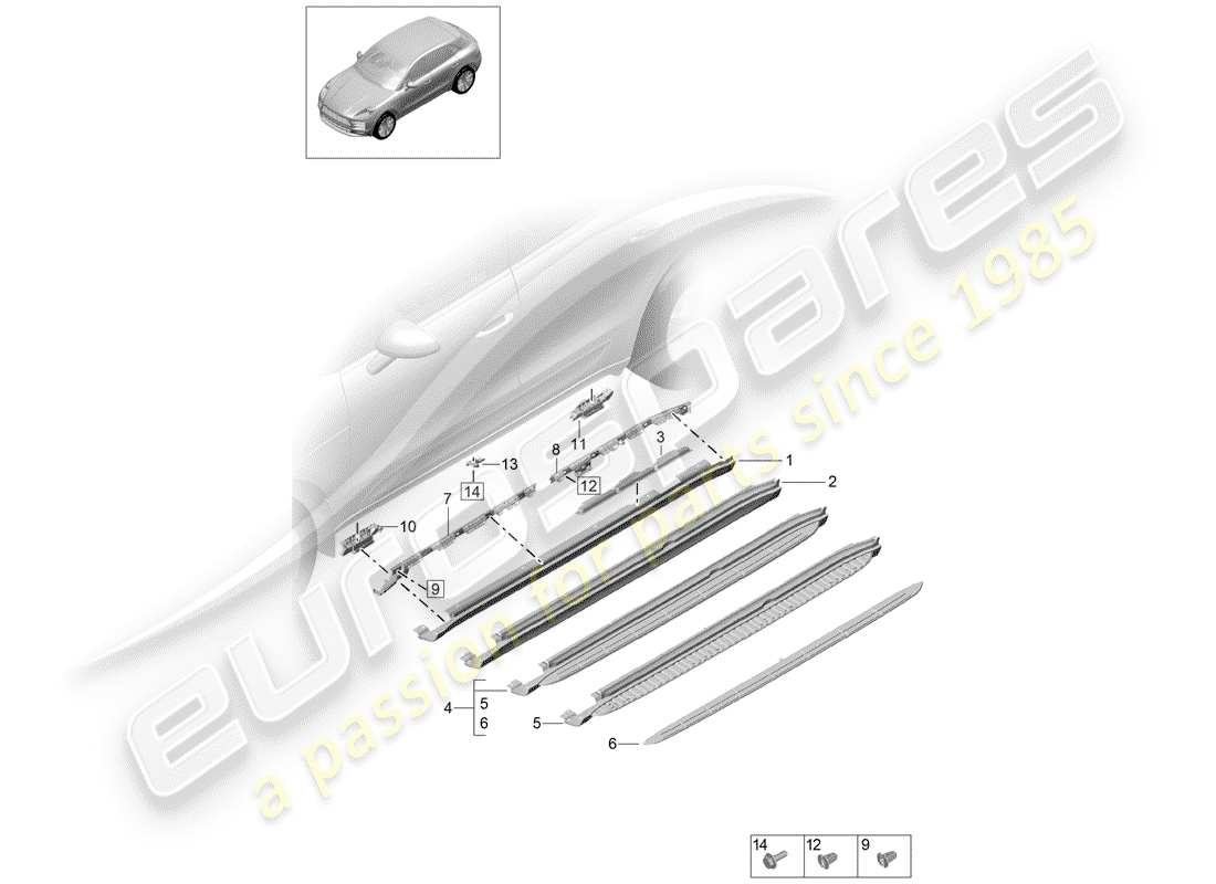 part diagram containing part number 95b853564