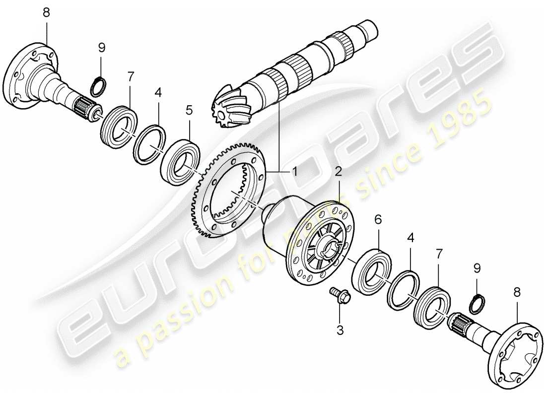 part diagram containing part number 99633226669