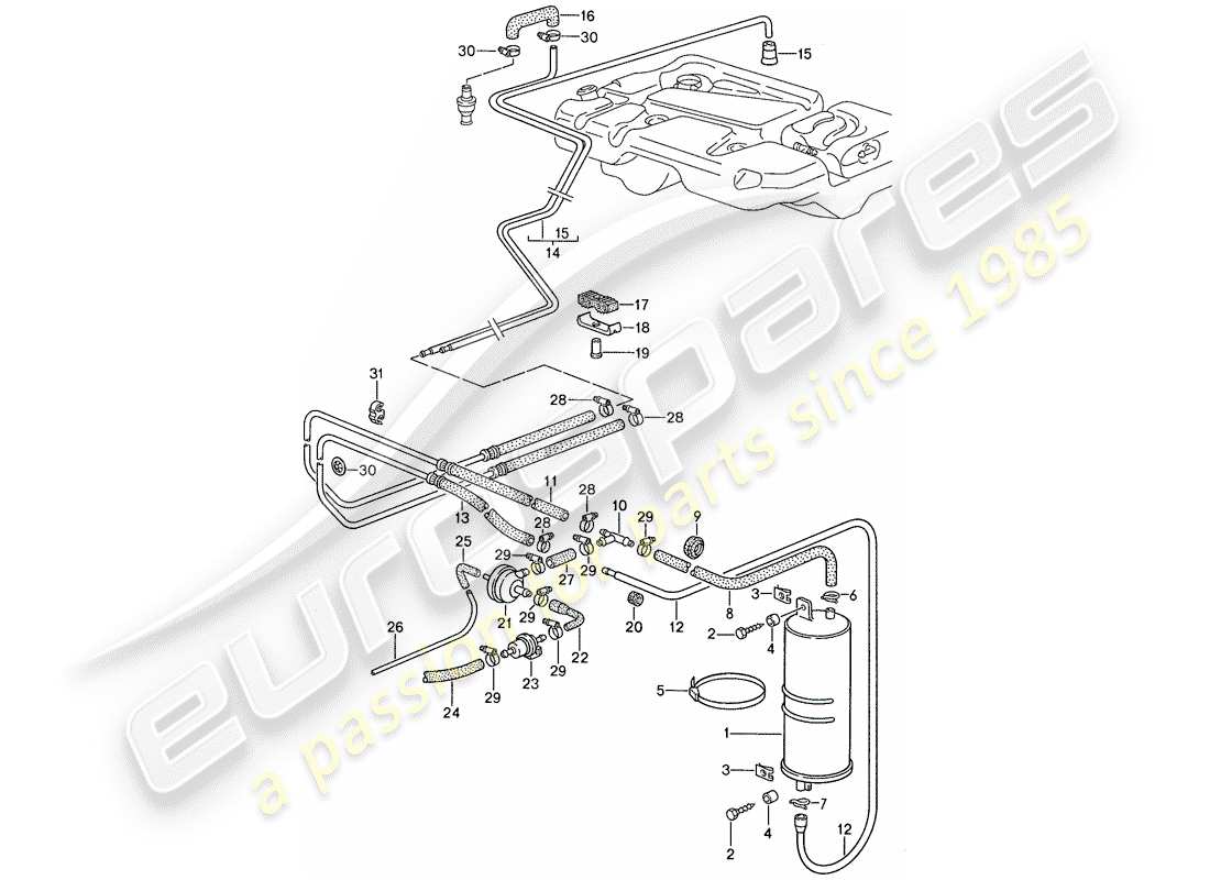 part diagram containing part number 94135655511