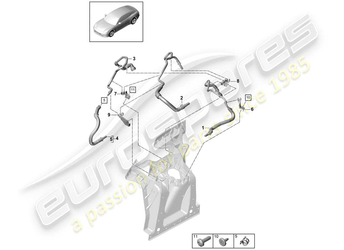 part diagram containing part number 971130295a