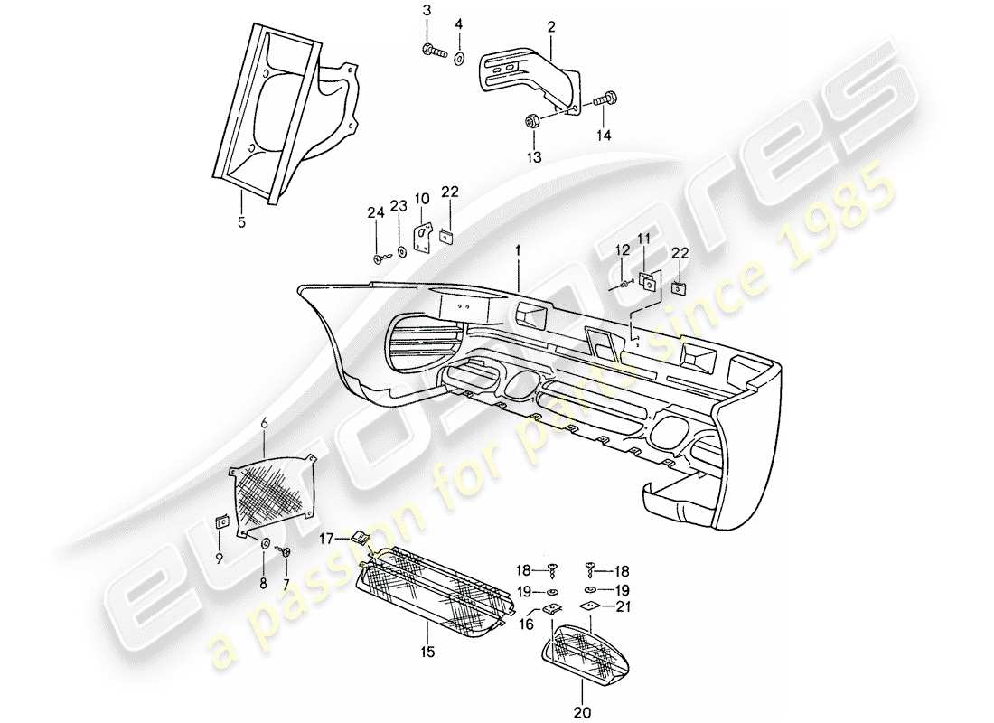 part diagram containing part number 95950312200