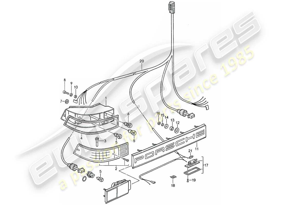 part diagram containing part number 95963141700