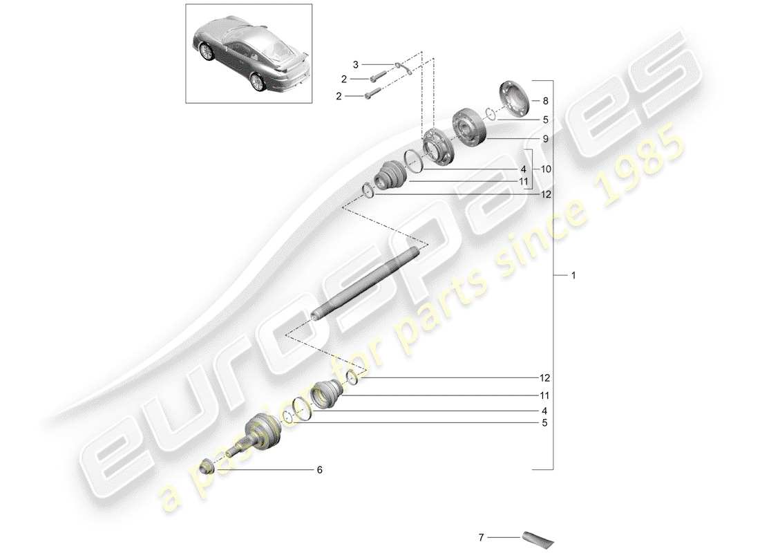 part diagram containing part number 00004330585