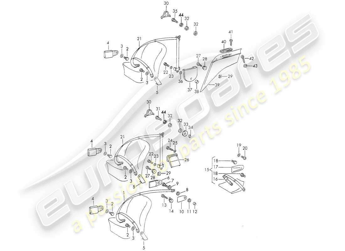 part diagram containing part number 90180301821