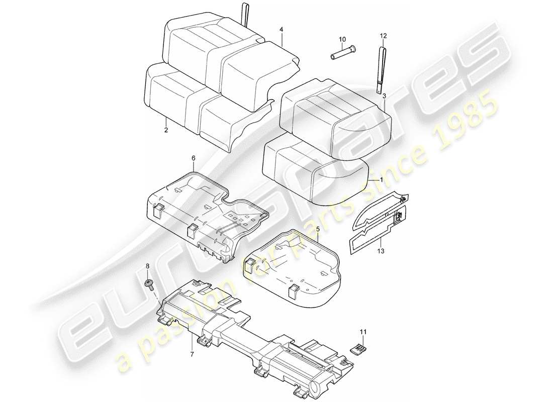 part diagram containing part number 95552233700