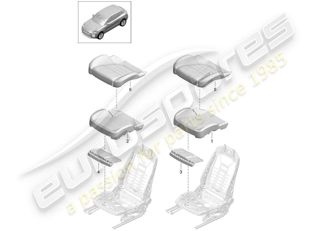 part diagram containing part number 95852138700