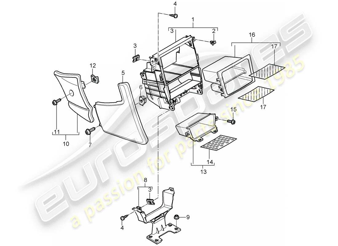 part diagram containing part number 99755314301