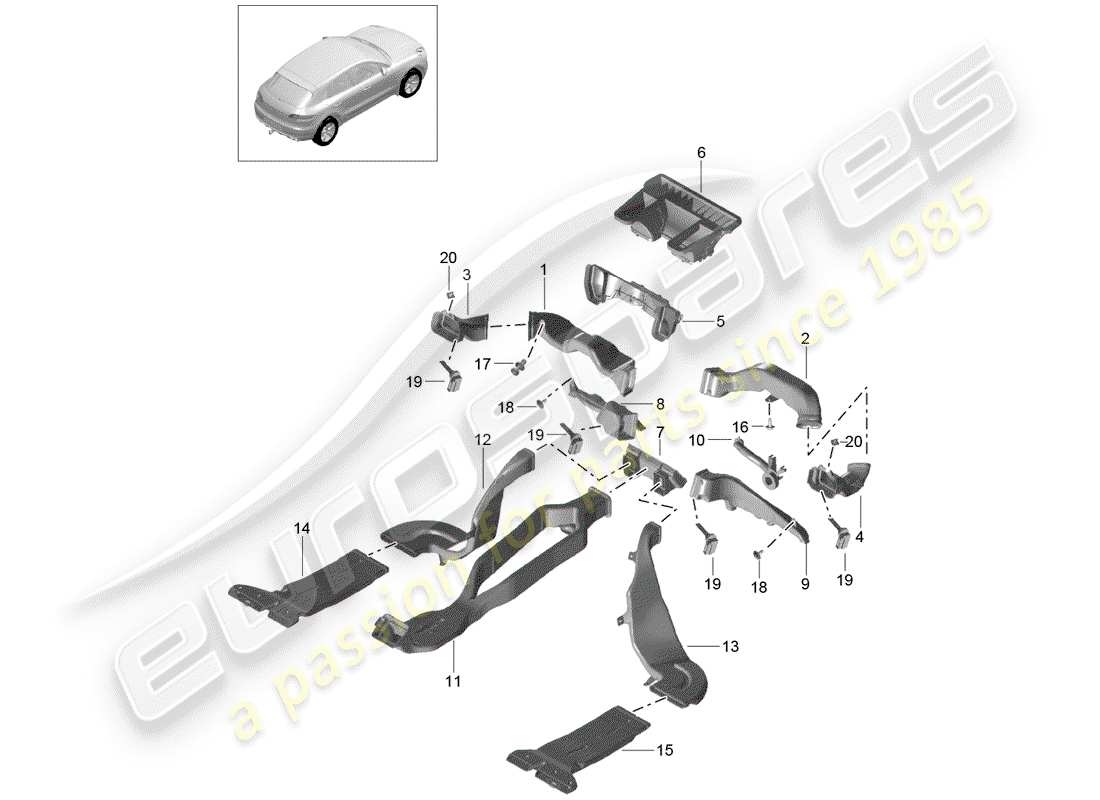 part diagram containing part number 8r0819802