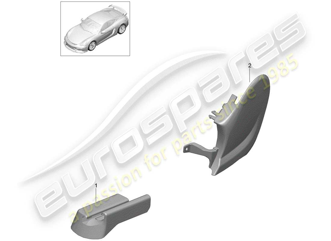 porsche 2016 sports seat plus part diagram