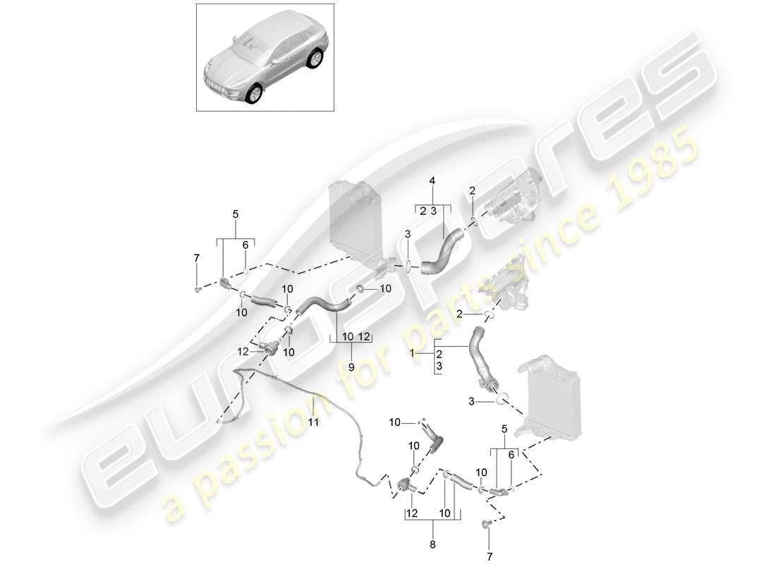 porsche macan (2015) for vehicles with charge part diagram
