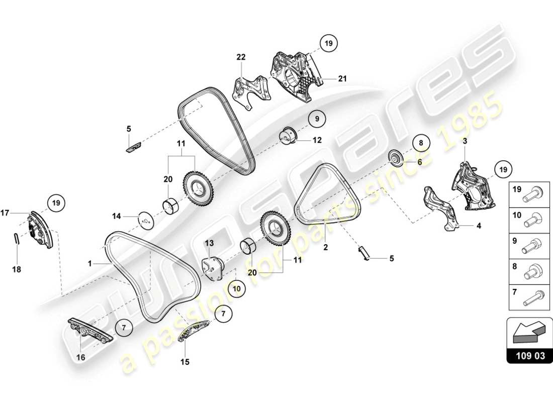 VIEW PARTS DIAGRAMS FROM THE LAMBORGHINI HURACAN PARTS CATALOGUE a part diagram from the lamborghini huracan parts catalogue