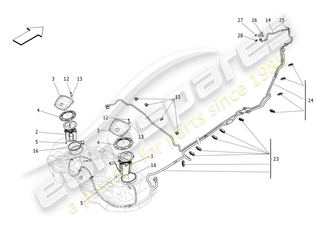 part diagram containing part number 670105399