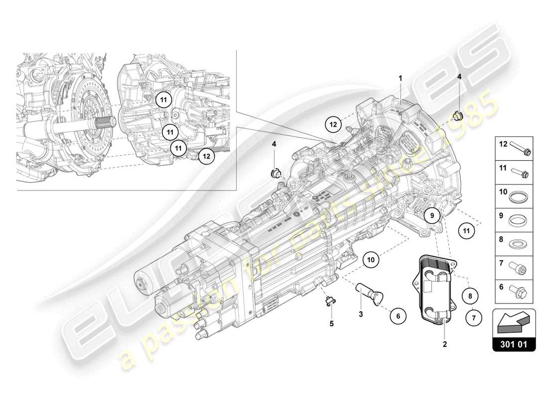 VIEW PARTS DIAGRAMS FROM THE LAMBORGHINI SIAN PARTS CATALOGUE a part diagram from the lamborghini sian parts catalogue