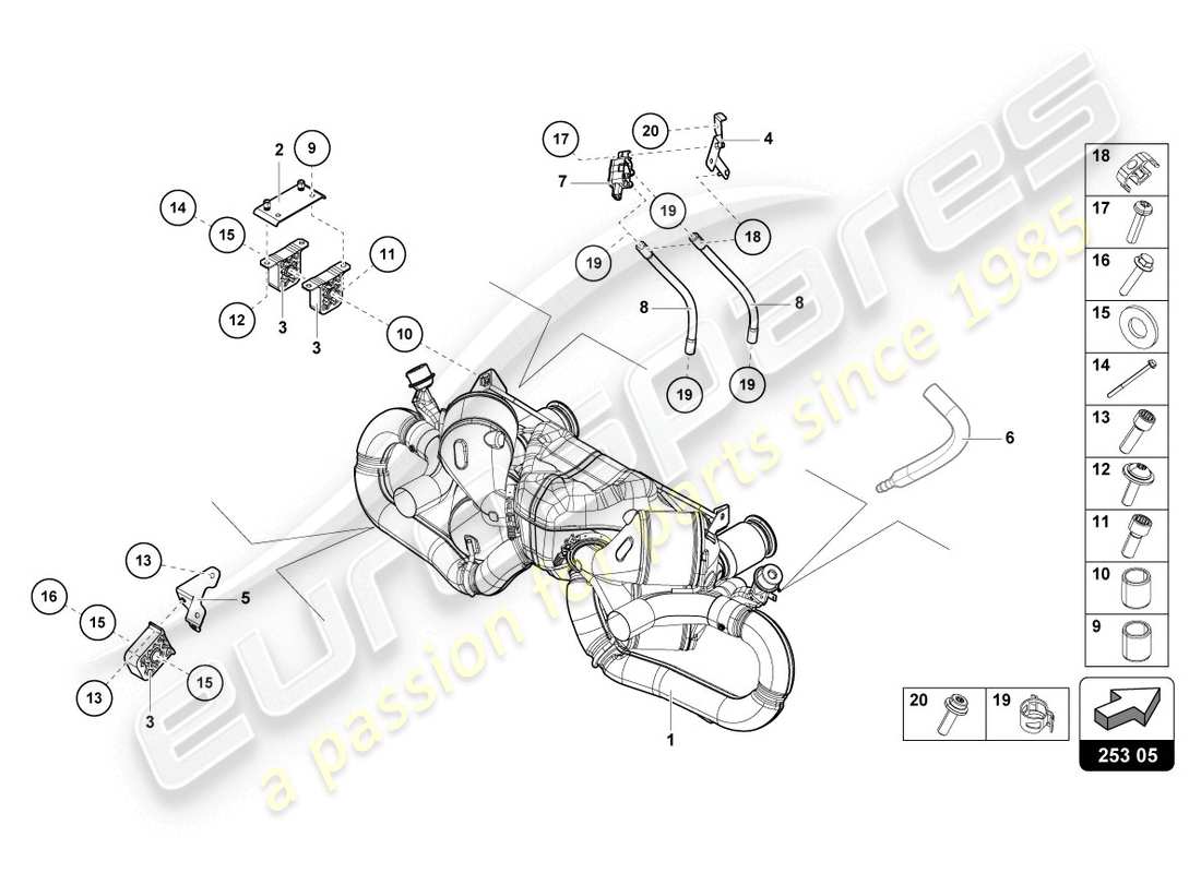 part diagram containing part number 4t0131536