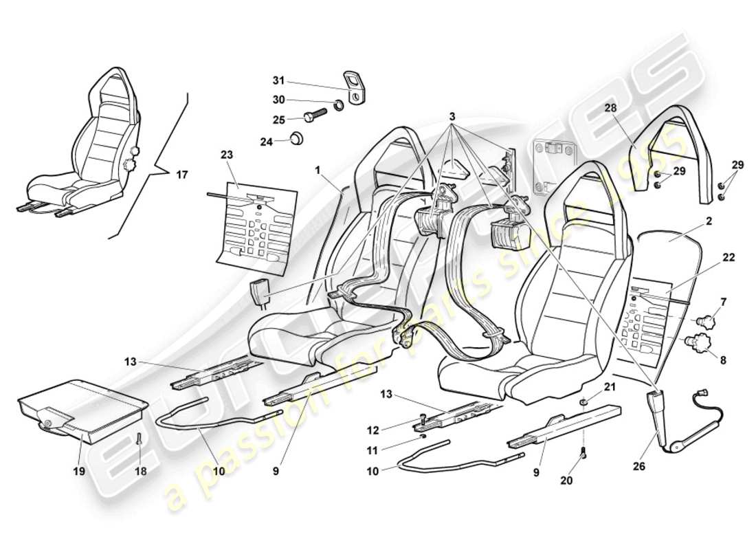 part diagram containing part number 417881020