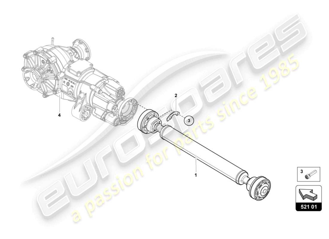 VIEW PARTS DIAGRAMS FROM THE LAMBORGHINI AVENTADOR PARTS CATALOGUE a part diagram from the lamborghini aventador parts catalogue