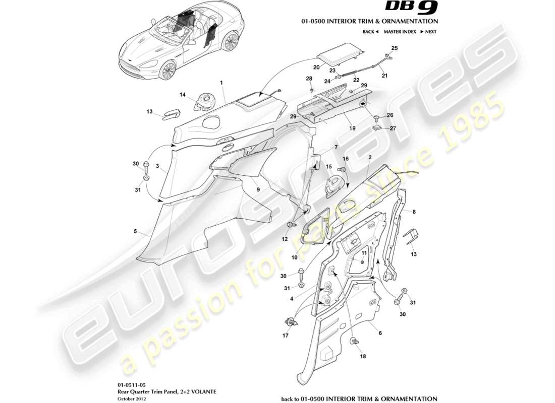 part diagram containing part number 4g43-290e16-ab