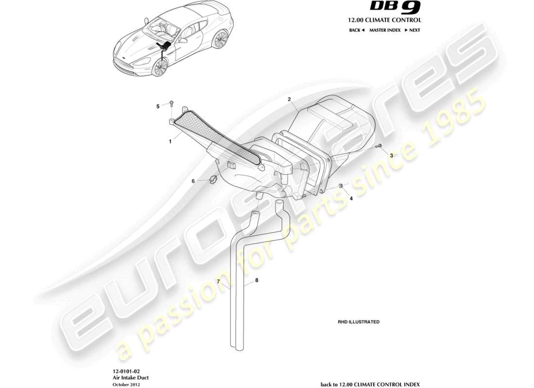 part diagram containing part number 4g43-18a660-ba