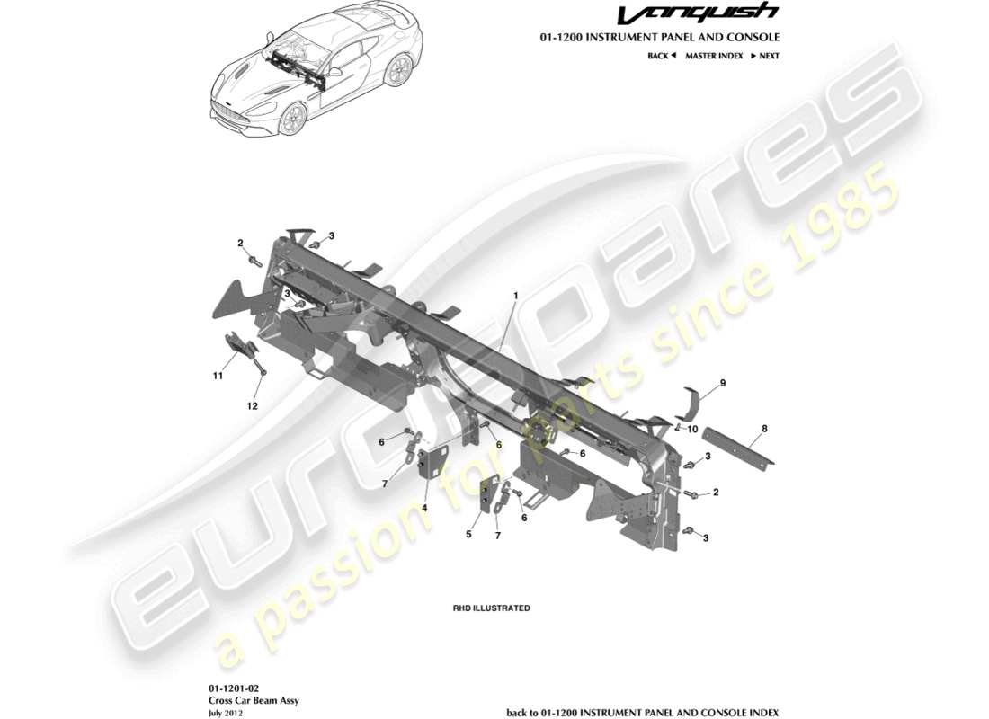 part diagram containing part number 9d33-19080-aa