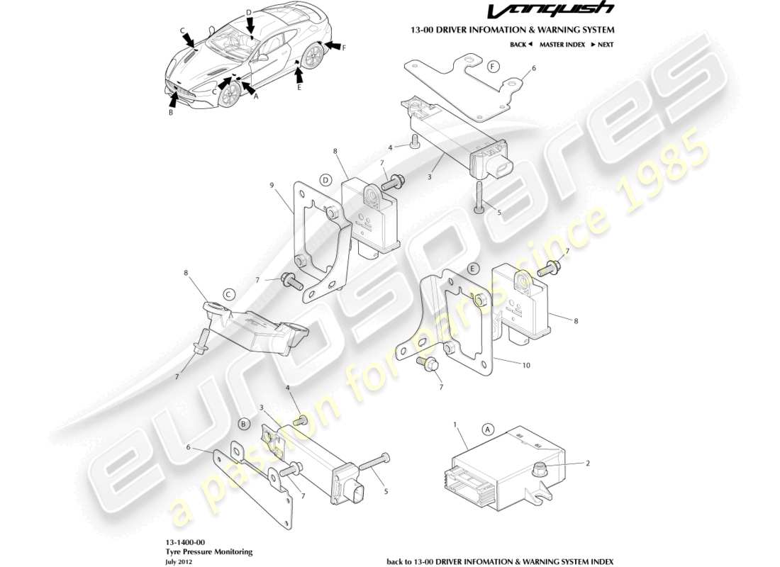 part diagram containing part number 703151