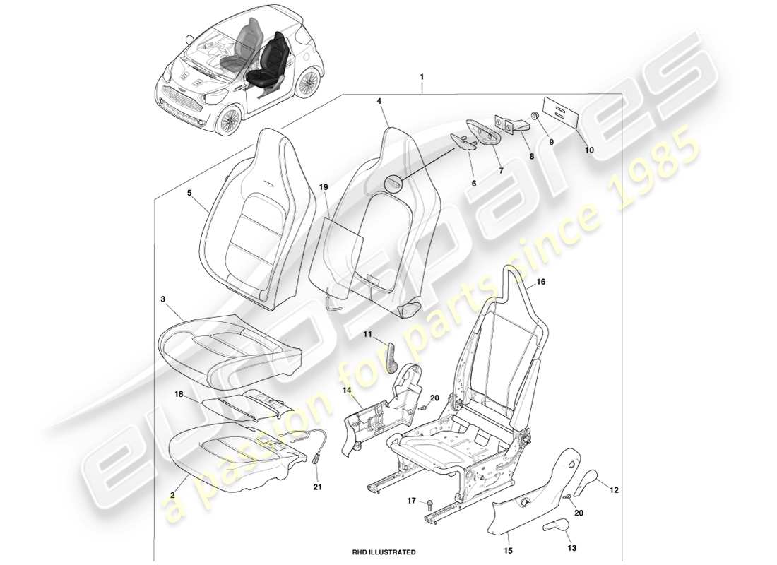 part diagram containing part number ay2y-001b46-aa