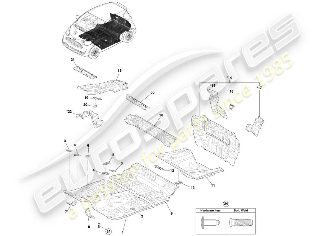 part diagram containing part number 58129-74010