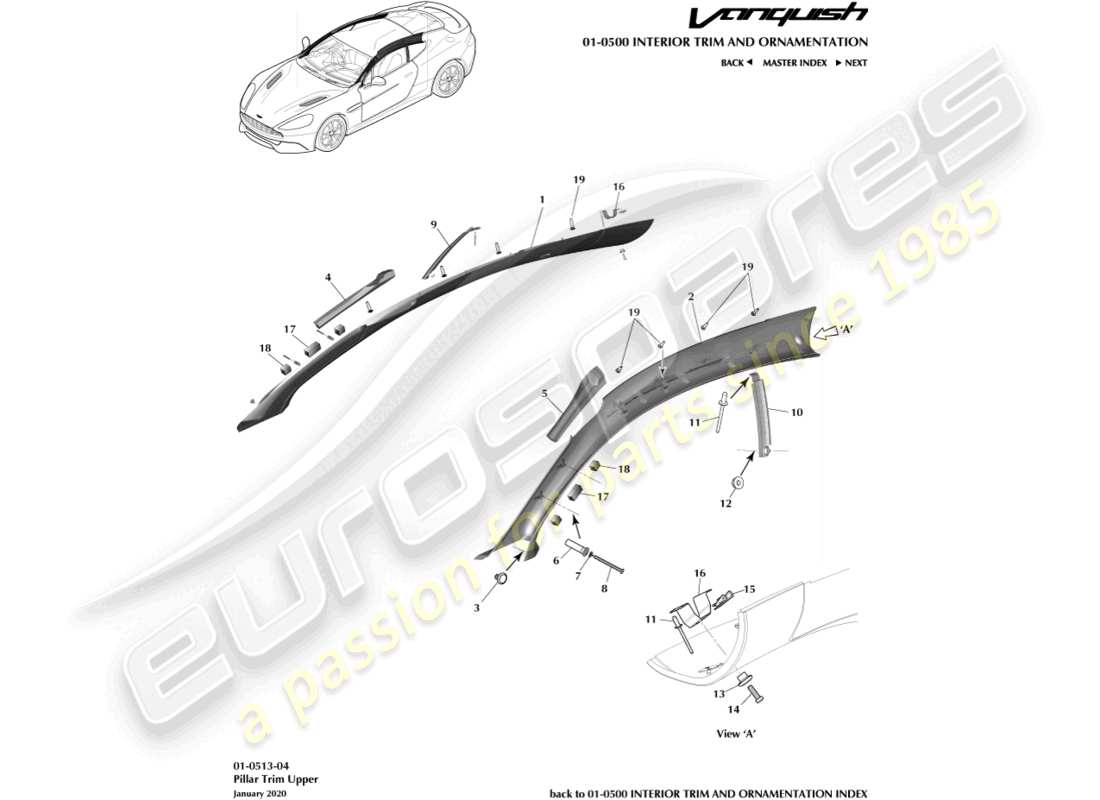 part diagram containing part number 4g43-46660-aa