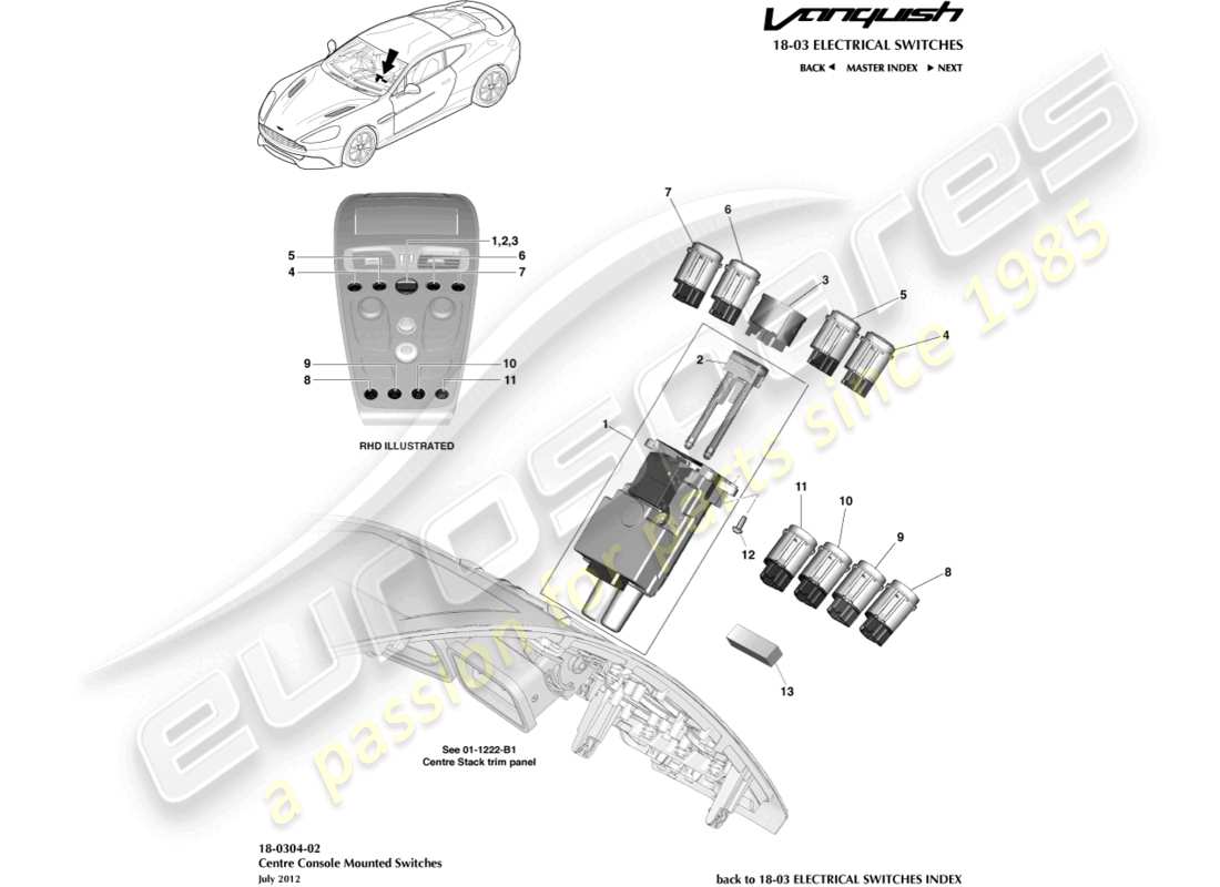 part diagram containing part number cd33-7j177-cd