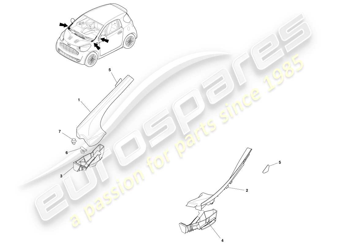 part diagram containing part number 55751-74010