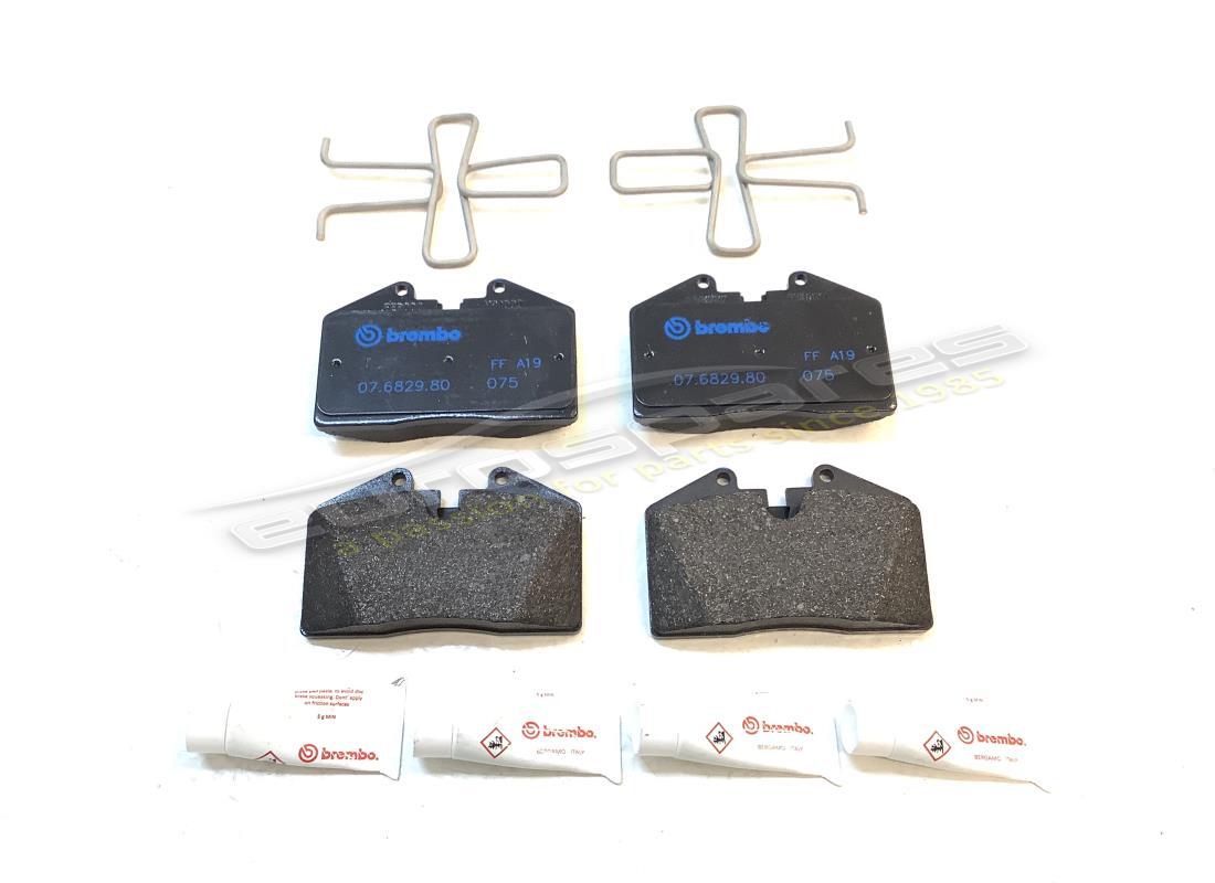 new maserati rear brake pads. part number 673010317 (1)