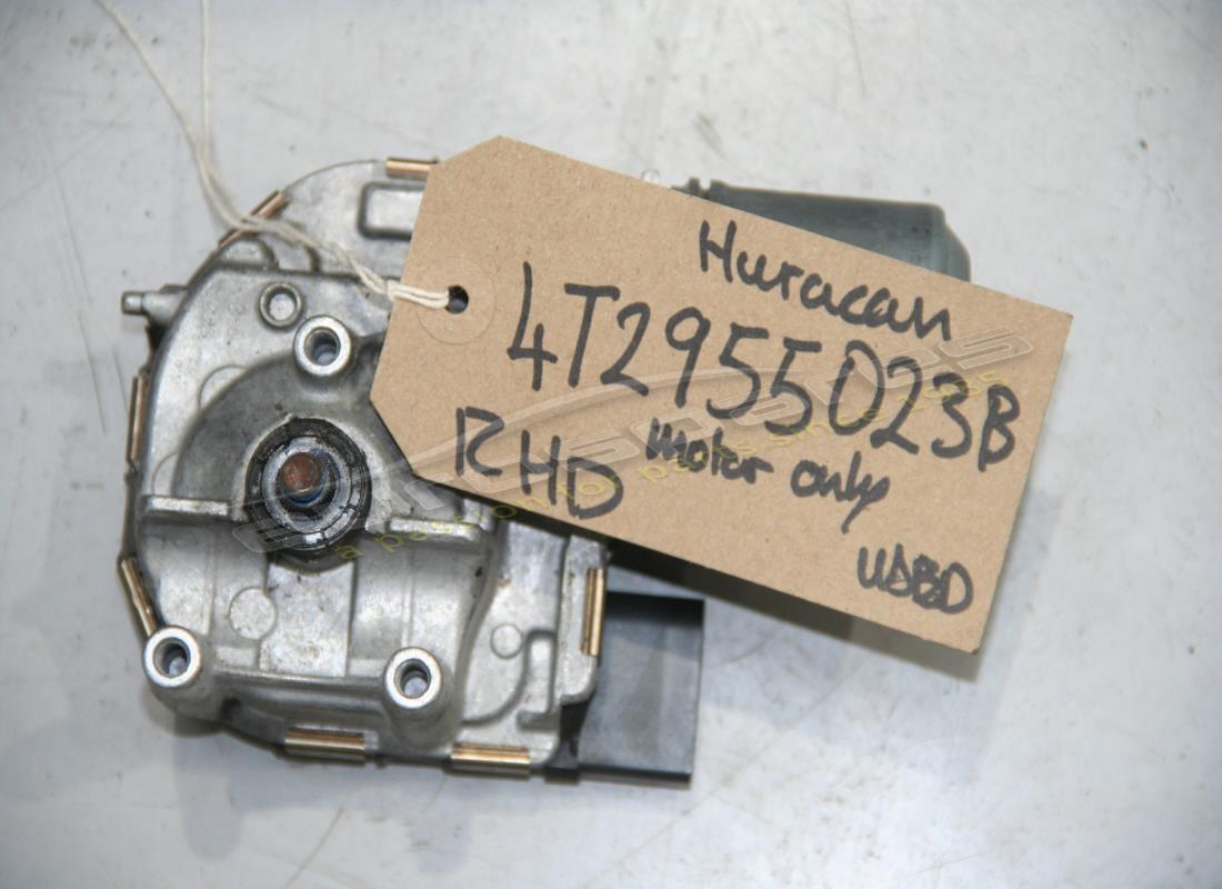 USED Lamborghini WIPER MOTOR W. . PART NUMBER 4T2955023B (1)