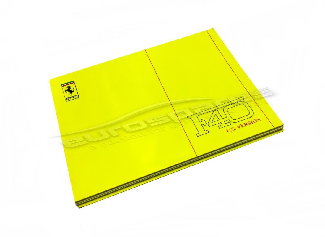 new (other) ferrari handbook. part number fhan005 (1)