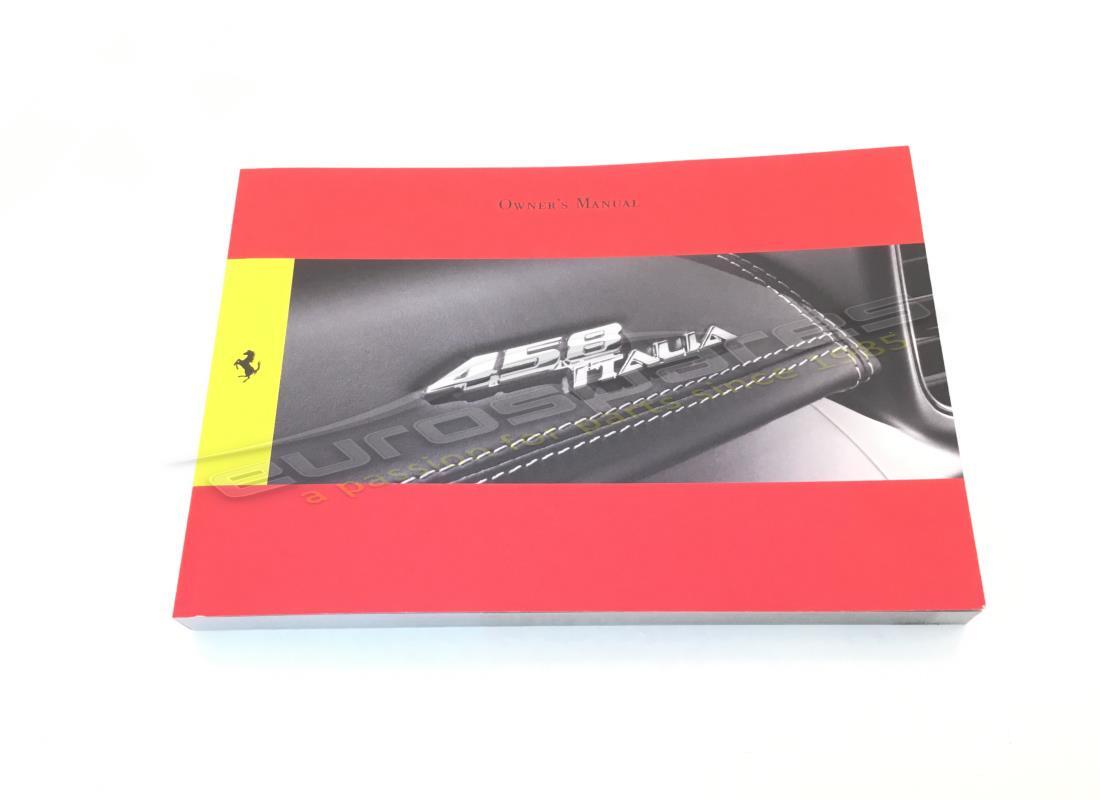 new ferrari handbook. part number 83312600 (1)