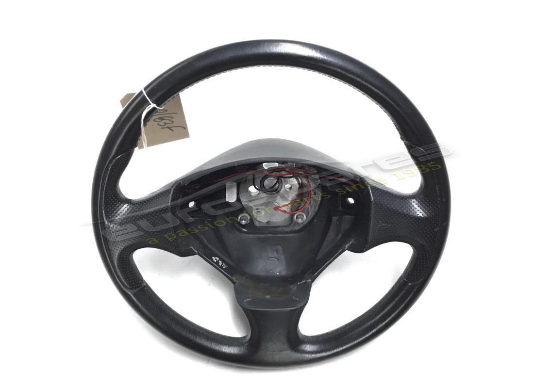 used maserati steering wheel black. part number 183514 (1)