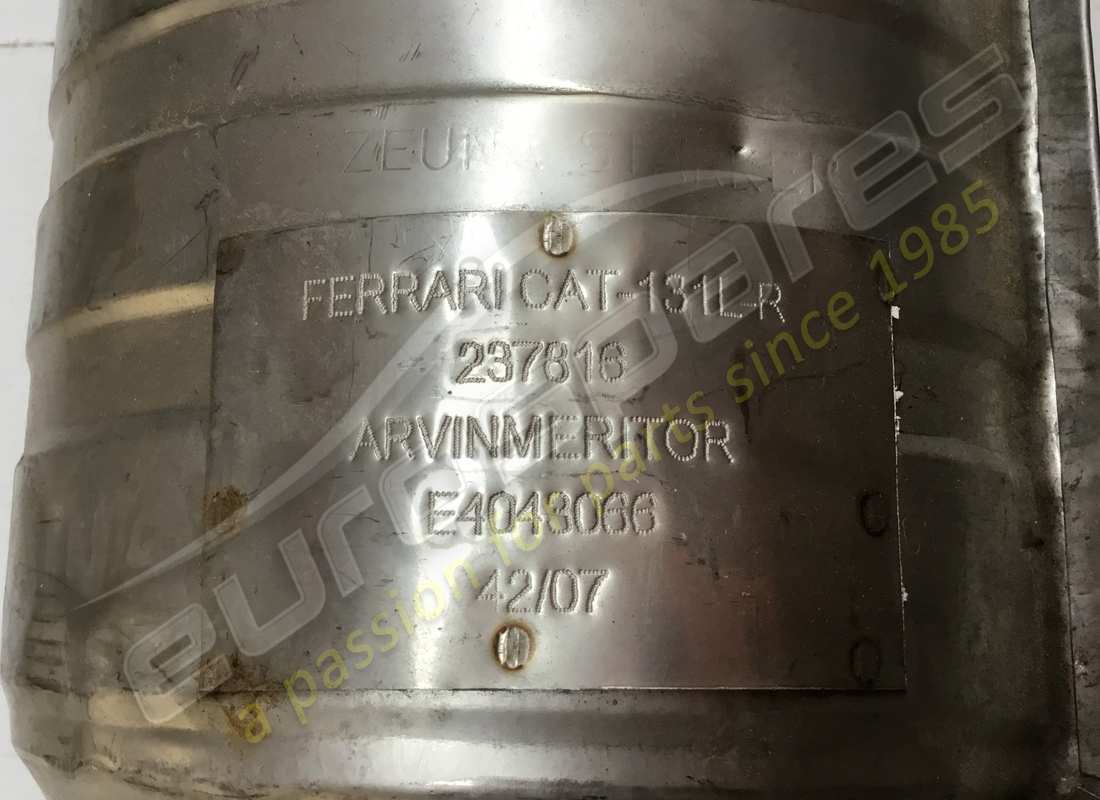 new ferrari rh catalyst complete. part number 237816 (2)