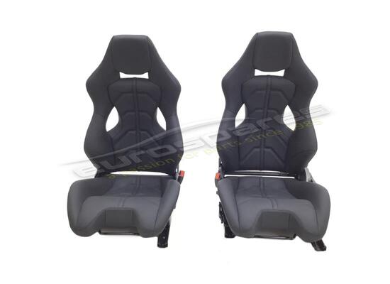 new ferrari 488 lhd racing seats in black part number 876389000