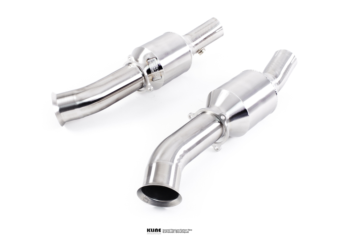 NEW KLINE INNOVATION 100CELL CAT PIPE SET - STAINLESS STEEL . PART NUMBER KLFER430100CSSS (1)