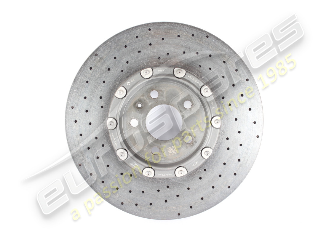 USED Lamborghini CARBON CERAMIC BRAKE DISC (CCP) . PART NUMBER 420615301K (1)