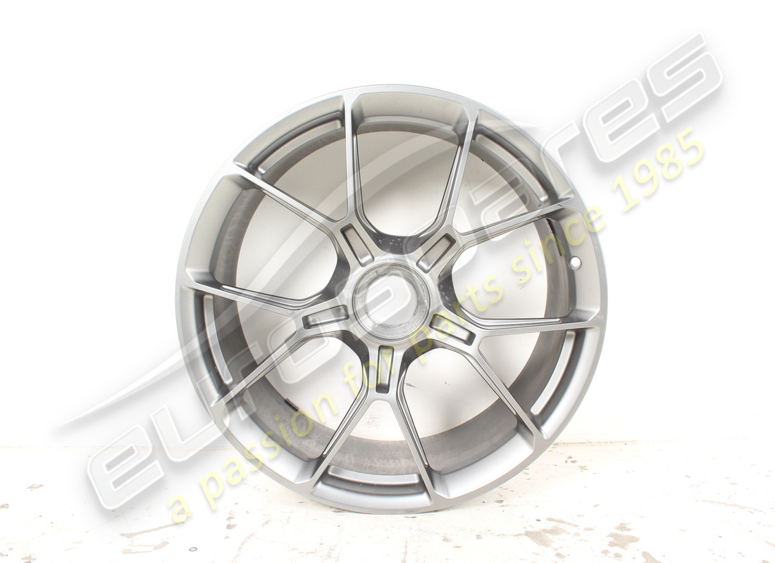 used porsche alloy wheel dark silver part number 9gt601025q os8