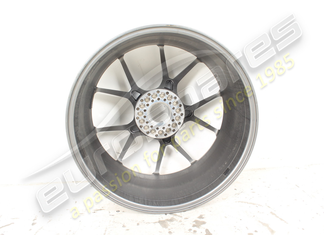 used porsche alloy wheel dark silver. part number 9gt601025qos8 (3)