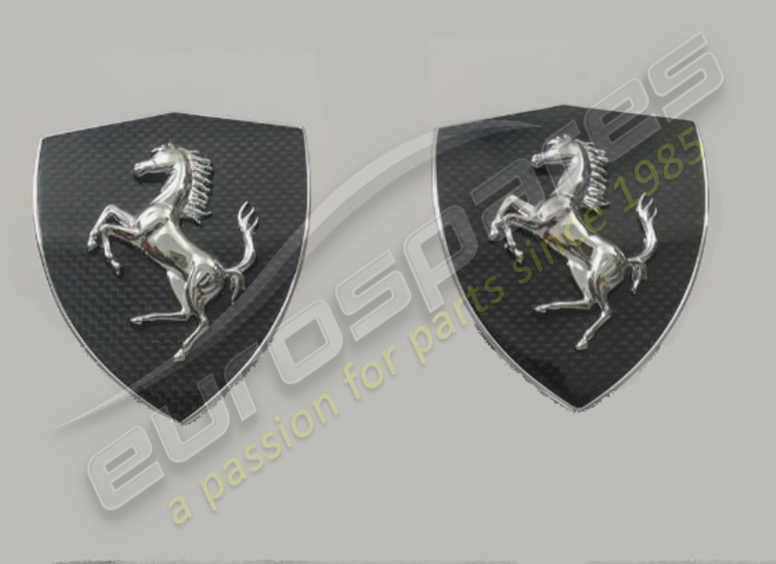 NEW Ferrari F12 CARBON WING SHIELDS . PART NUMBER 70004933 (1)