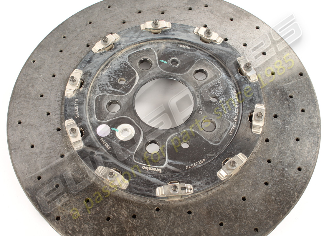 used ferrari brake disc. part number 338393 (2)