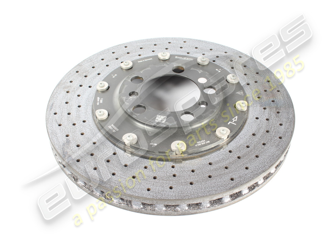 used porsche brake disc. part number 9gt615301h (3)