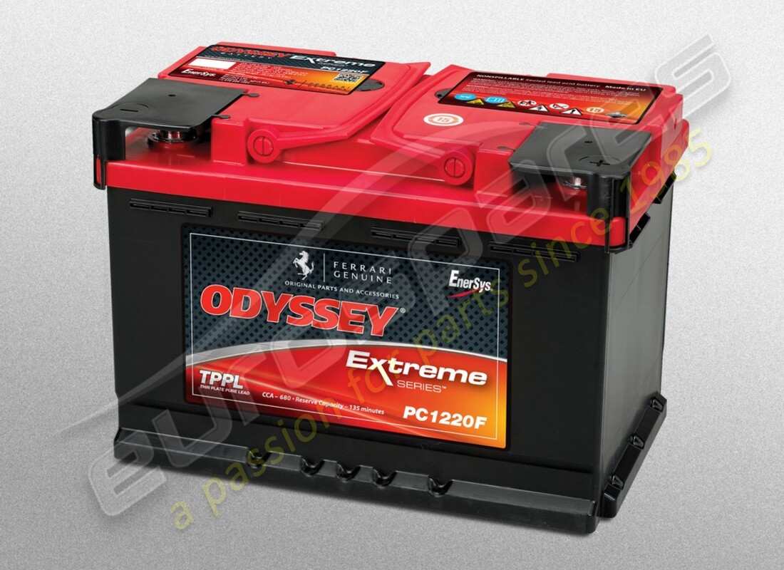 new ferrari longlife v8 battery, 70ah. part number 70002536 (1)